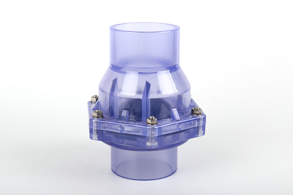 盐田透明翻板式止回阀